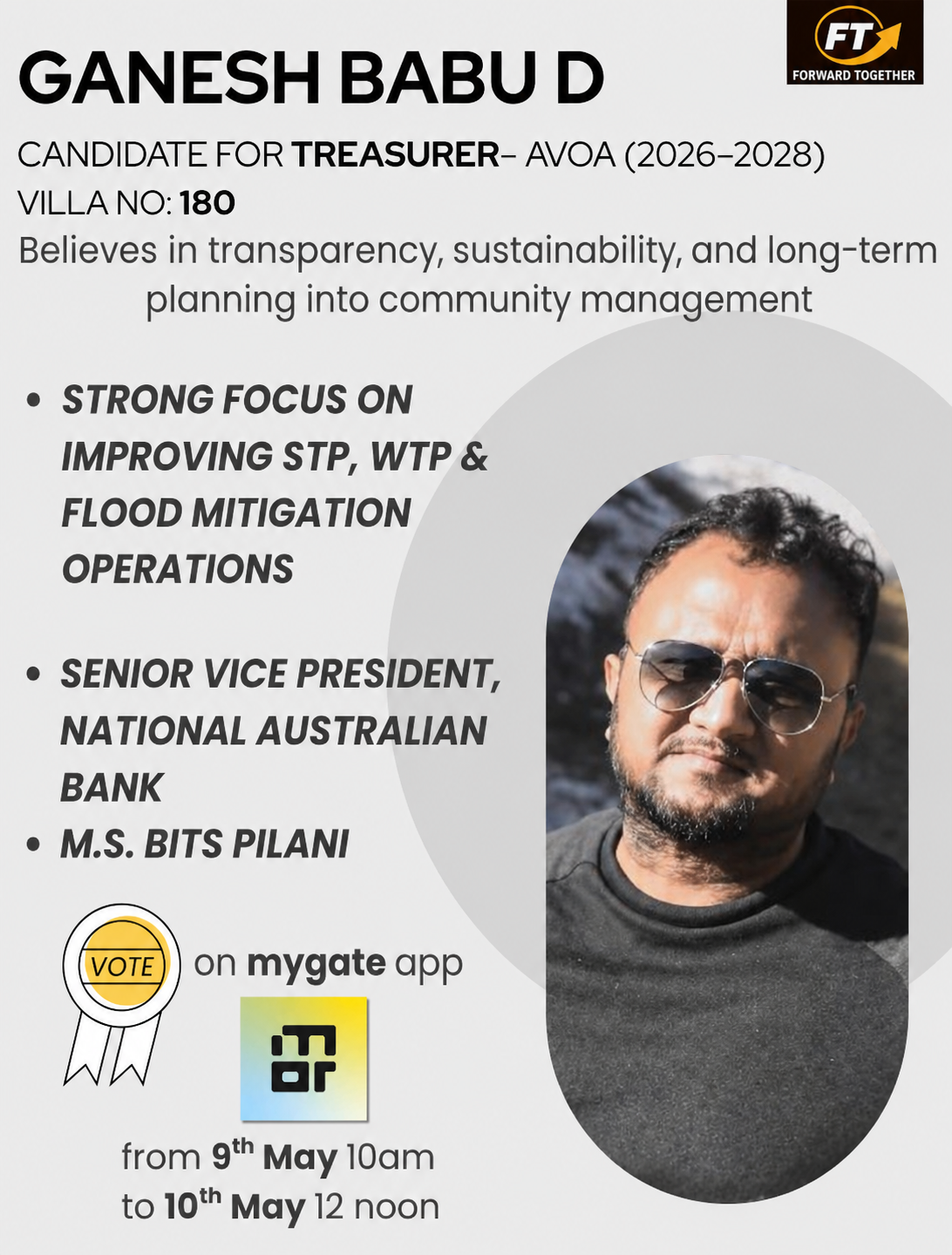 Forward Together candidate portrait 3